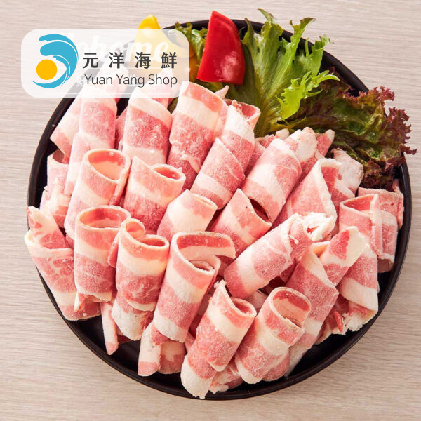 美國牛五花卷片(500g)